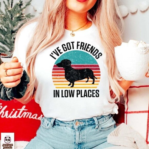 Brandi B Other - Friends In Low Places Country Lyric Dog Mom T-Shirt